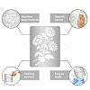 Stainless Steel Metal Cutting Dies Stencils DIY-WH0289-098-5