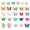 52Pcs 26 Styles Alloy Enamel Pendants ENAM-HY0001-55-1