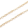 Brass Cable Chain Necklace Makings NJEW-JN03384-3