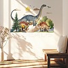 Translucent PVC Self Adhesive Wall Stickers STIC-WH0021-013-1
