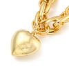 Heart Pendant Necklace LS-NJEW-K261-03G-2