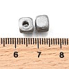 Spray Painted Wooden Beads WOOD-P021-01A-01-3