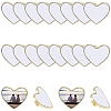 20 Boxs Sublimation Blank Brooch Pins FIND-SP0004-09C-6