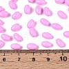 Baking Paint Glass Seed Beads SEED-T007-15E-4