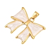 304 Stainless Steel Enamel Pendants SA-CBA00B3-04G-01-2