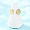 304 Stainless Steel Open Cuff Rings for Women LS-RJEW-A089-01C-G-2