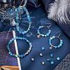 120Pcs 6 Colors Synthetic Moonstone Beads Strands G-OC00005-21-5