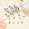 36Pcs 9 Styles 304 Stainless Steel Mixed Shapes Charms STAS-YW0002-79-5