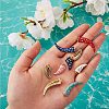 24Pcs 12 Style Rack Plating Alloy Enamel Pendants ENAM-SZ0002-47-3