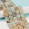 Natural Flower Amazonite Beads Strands G-M403-C13-2