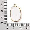 Fruit & Floral & Animals Printed Handmade Porcelain Pendants STAS-Z207-01G-09-3