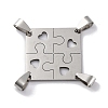 201 Stainless Steel Connector Charms STAS-Q342-39P-1