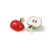 Fruit Alloy Enamel Pendants ENAM-F161-01A-2