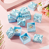 Bowknot Cardboard Paper Ring Gift Storage Boxes CON-TAC0001-16E-8