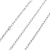 10M Brass Coffee Bean Chains CHC-L052-01A-P-1