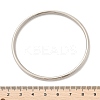 Non-Tarnish Fashion 304 Stainless Steel Buddhist Bangle Sets BJEW-L664-022A-P-5