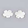 Natural Freshwater Shell Carved Pendants SHEL-N038-35-2