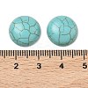 Craft Findings Dyed Synthetic Turquoise Gemstone Flat Back Dome Cabochons TURQ-S266-14mm-01-2