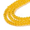 Transparent Glass Beads Strands GLAA-H021-03-06-5