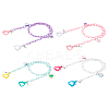 Biyun 4Pcs 4 Colors Eyeglasses Chains AJEW-BY0001-03-16