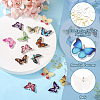  DIY Butterfly Earring Making Kit DIY-TA0006-02-14