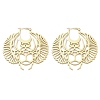 304 Stainless Steel Bat Hoop Earrings for Women LS-EJEW-R156-08G-1