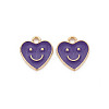 Alloy Enamel Charms ENAM-T016-12H-RS-2