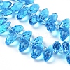 Crystal Glass Beads Strands GLAA-D033-22-3
