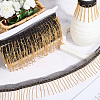 Iron Rhinestone Ribbon AJEW-WH20048-48G-01-3