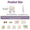 27Pcs 9 Styles Lace and CCB Embroidery Sewing Fiber DIY-CJ0003-20-2