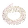 Transparent Painted Glass Beads Strands DGLA-A034-T3mm-A25-5
