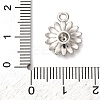 Brass Micro Pave Cubic Zirconia Pendants KK-I276-03P-01-3