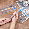8Pcs 2 Styles Plastic Reusable Cling Film Slide Cutter AJEW-CP0007-86-3
