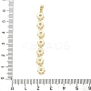 Brass Micro Pave Cubic Zirconia Big Pendants KK-A285-05G-3