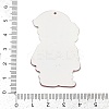 Printed Acrylic Big Pendants OACR-D312-02-3