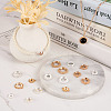 14pcs 14 style Brass Pendant Cabochon Settings & Cabochon Connector Settings FIND-BY0001-13-7