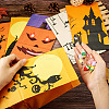 20Pcs 5 Styles Halloween Candy Paper Bags ABAG-TA0001-39-6