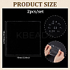 Square PVC Car Window Static Clings LS-AJEW-WH0609-092-2