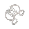304 Stainless Steel Open Cuff Rings for Women RJEW-A079-04C-P-4