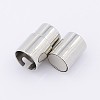 Stainless Steel Magnetic Screw Clasps X-STAS-H019-M-4