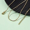 1.2MM 304 Stainless Steel Satellite Chain Necklaces NJEW-T016-21A-G-3