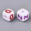 Opaque Acrylic Beads SACR-N020-04M-01-3