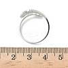 304 Stainless Steel Cuff Rings for Women LS-RJEW-F195-01P-5