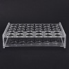 (Defective Closeout Sale: Damaged Corners) Acrylic Multi-Use Colorimetrical Cylinder Tube Display Racks AJEW-XCP0003-05-2
