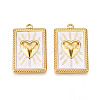 304 Stainless Steel Pendants STAS-N108-26A-G-1