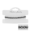 Non-magnetism Hematite Bradided Bead Bracelets for Women Men ZJ6081-2-1