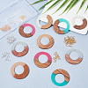 DIY Dangle Earring Making Kits DIY-OC0006-35-5