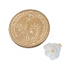 12Pcs 12 Colors Transparent Glass Charm PALLOY-JF04460-2