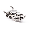 Tibetan Style 304 Stainless Steel Pendants STAS-P305-22AS-1