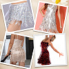 Polyester Sequin Paillette Fringe Tassel Trim OCOR-WH20071-002B-4